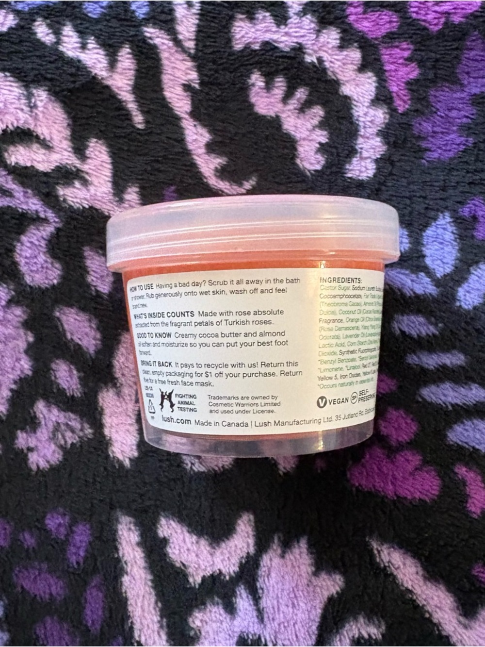 LUSH Softy Kitchen Exclusive Body Scrub - May 2026 - Picture 2 of 5